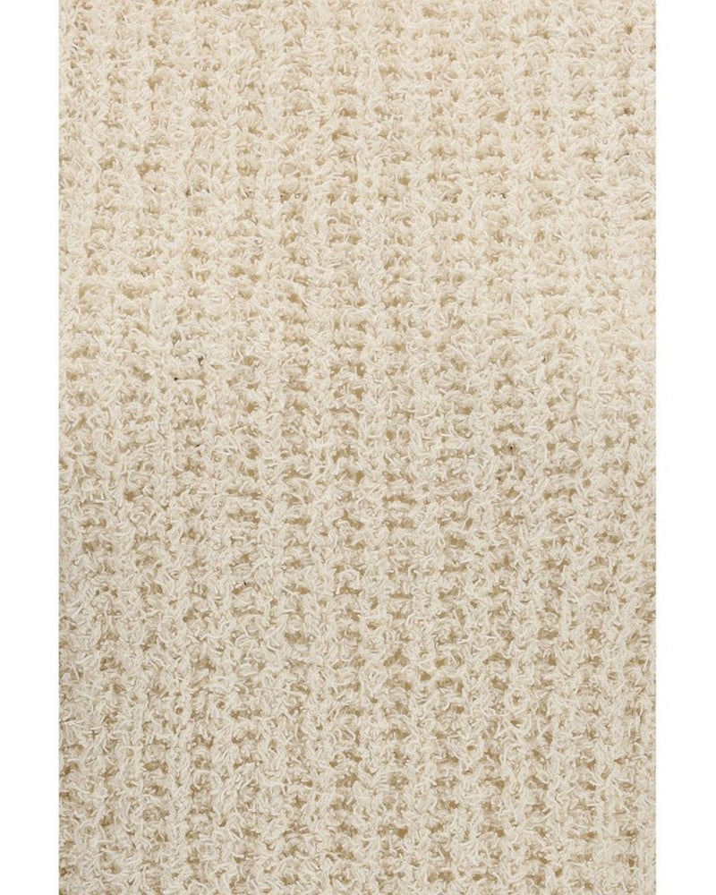 Balmain Beige Cotton Sleeveles Sweater Glam Steals