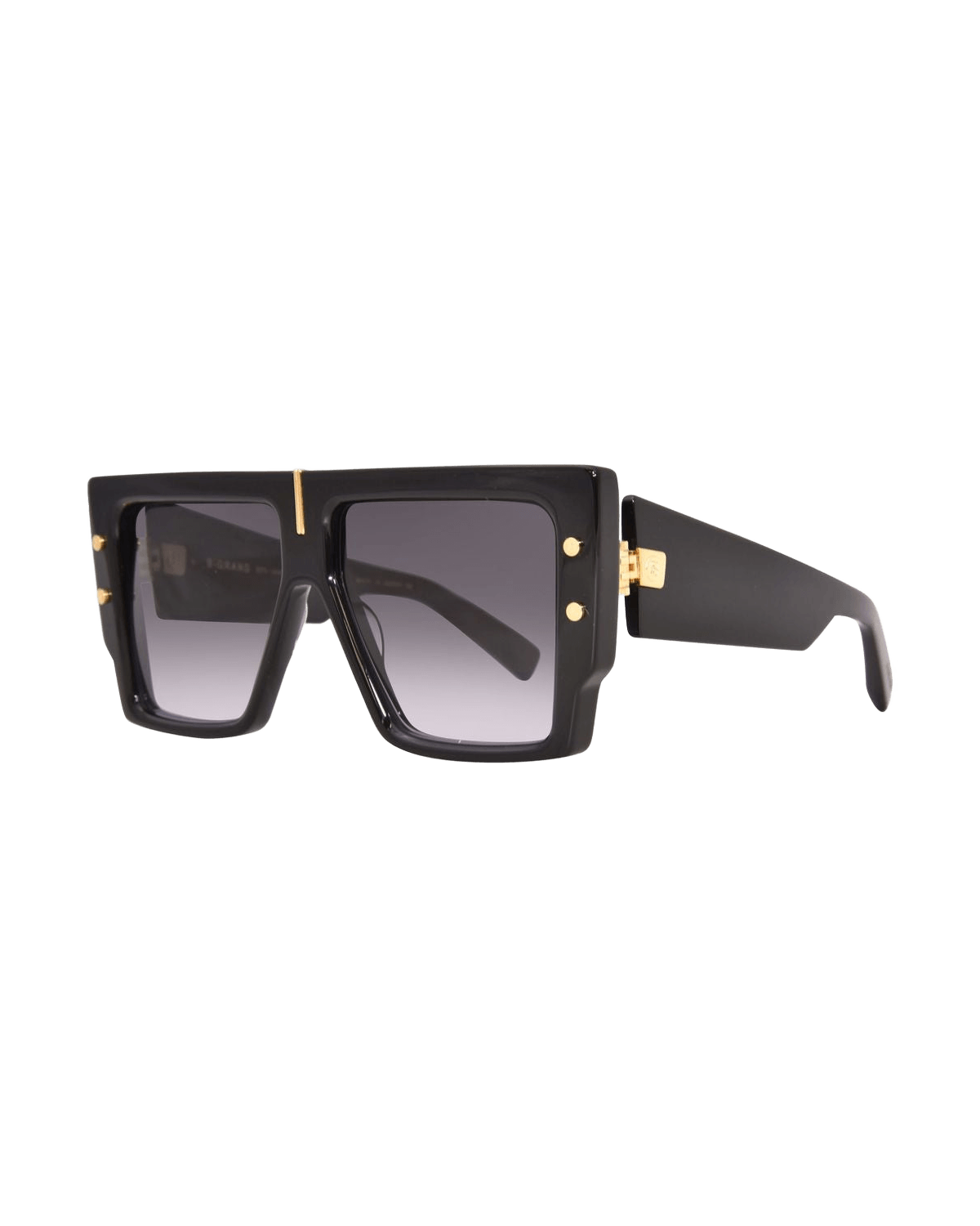 Balmain Black Acetate Sunglasses