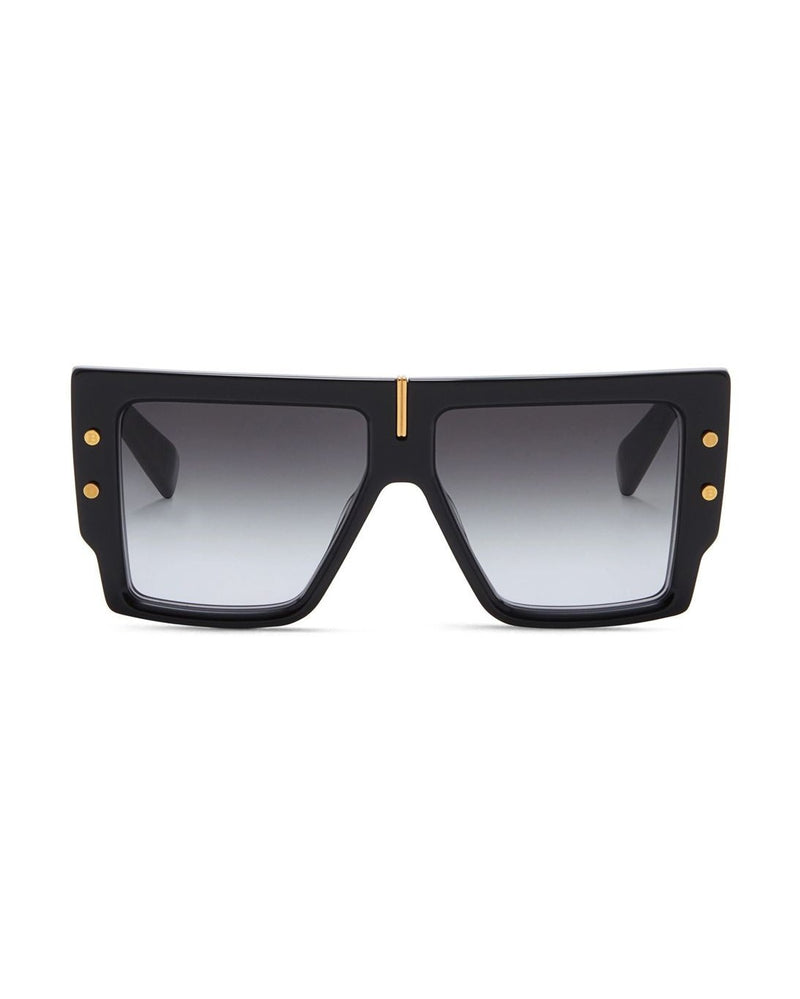 Balmain Black Acetate Sunglasses Glam Steals