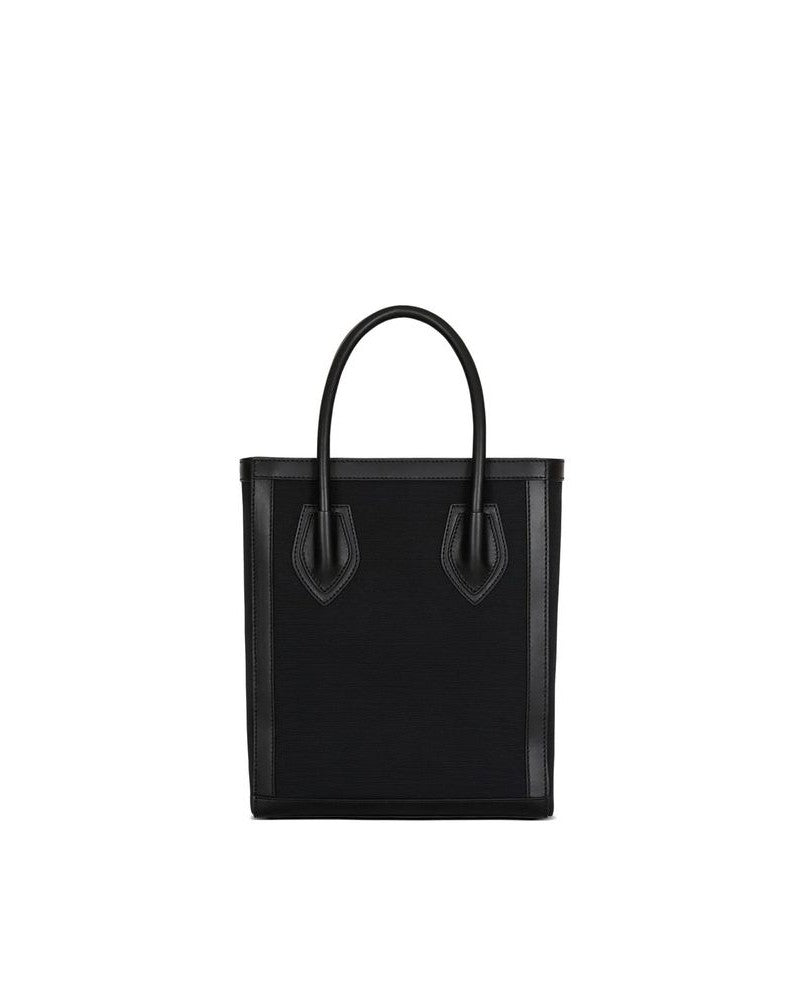 Balmain Black Cotton Tote Bag 