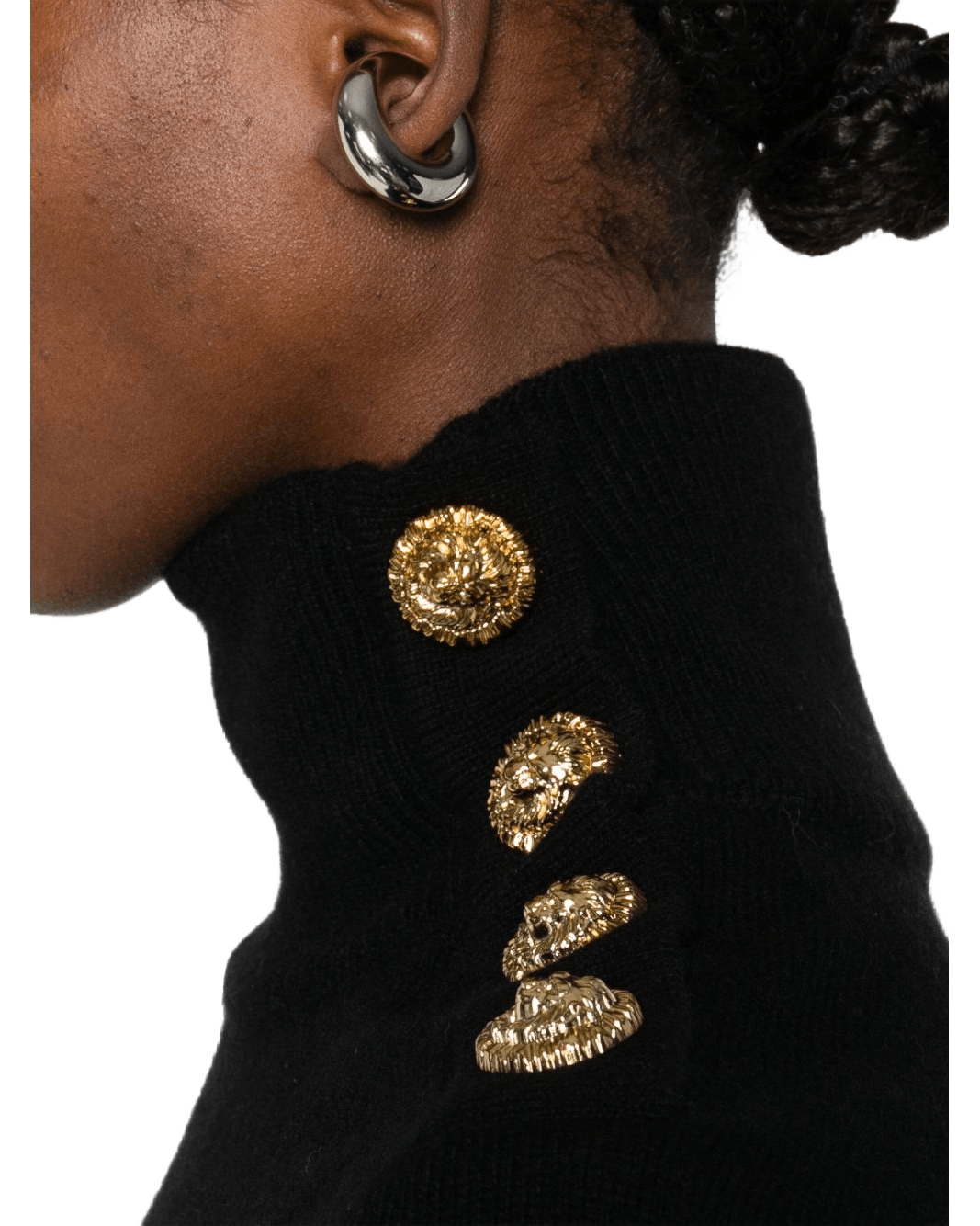 Balmain Black Dress Glam Steals