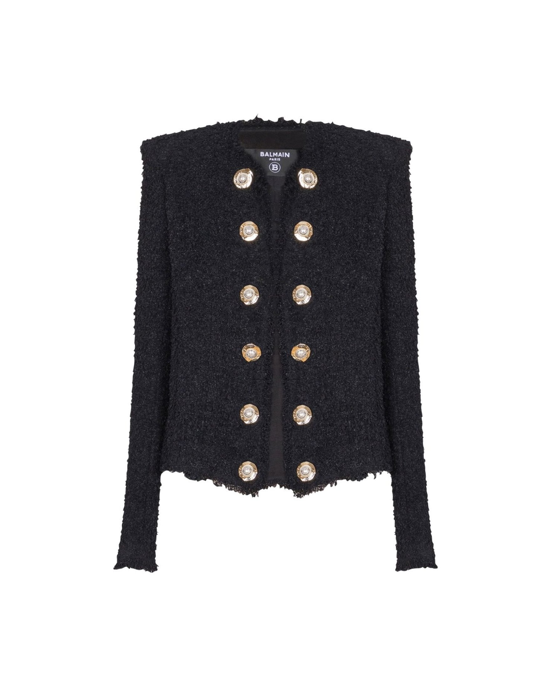 Balmain Black Jacket Glam Steals