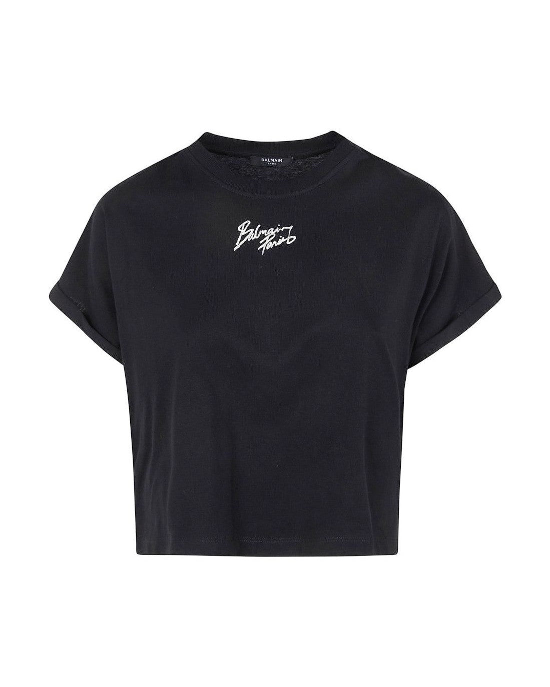 Balmain Black Polo T-Shirt