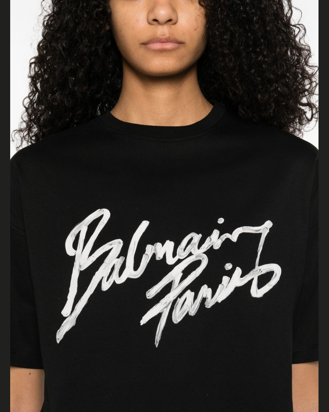 Balmain Black Polo T-shirt Glam Steals