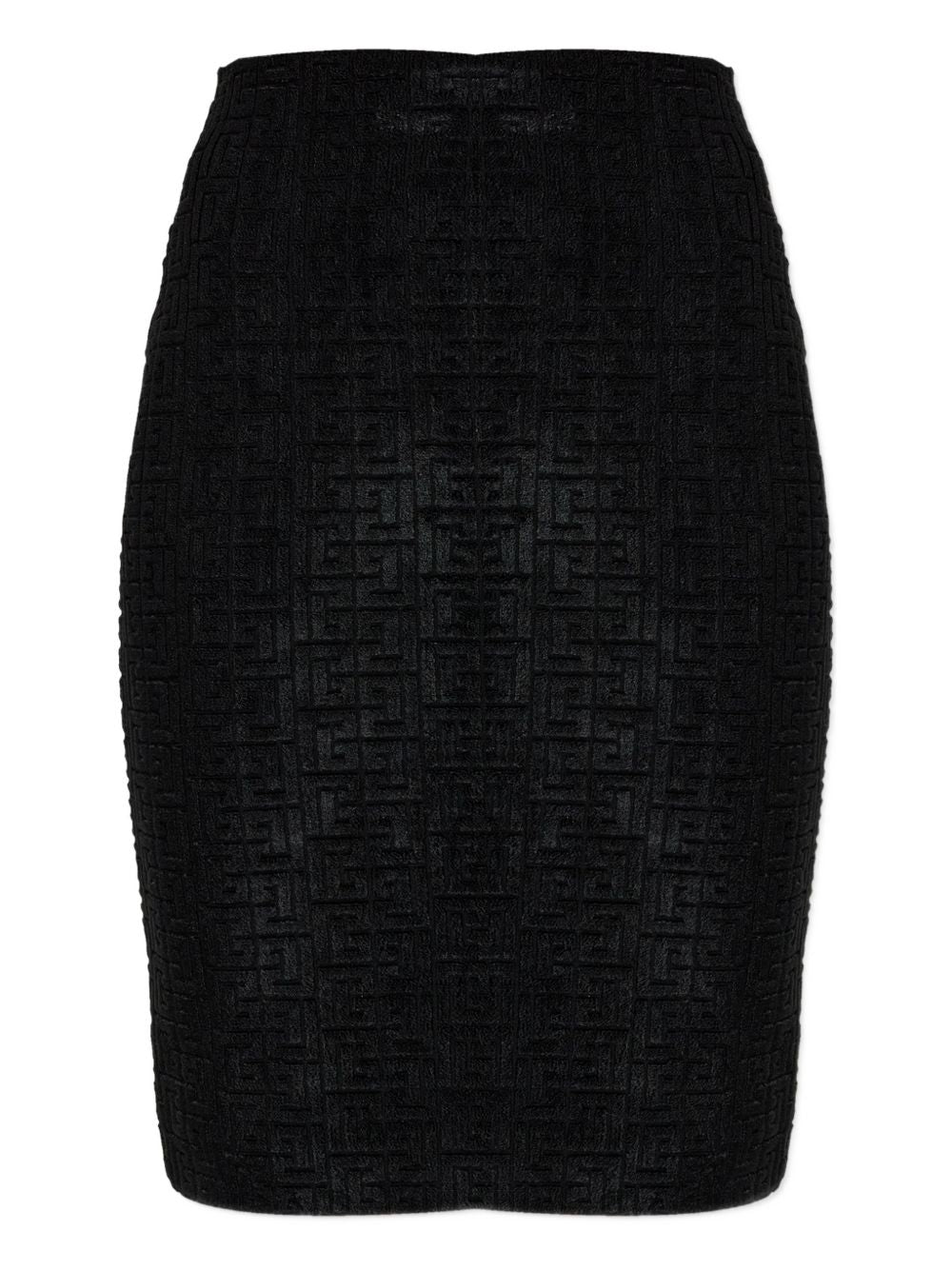 Balmain Black Skirt Glam Steals