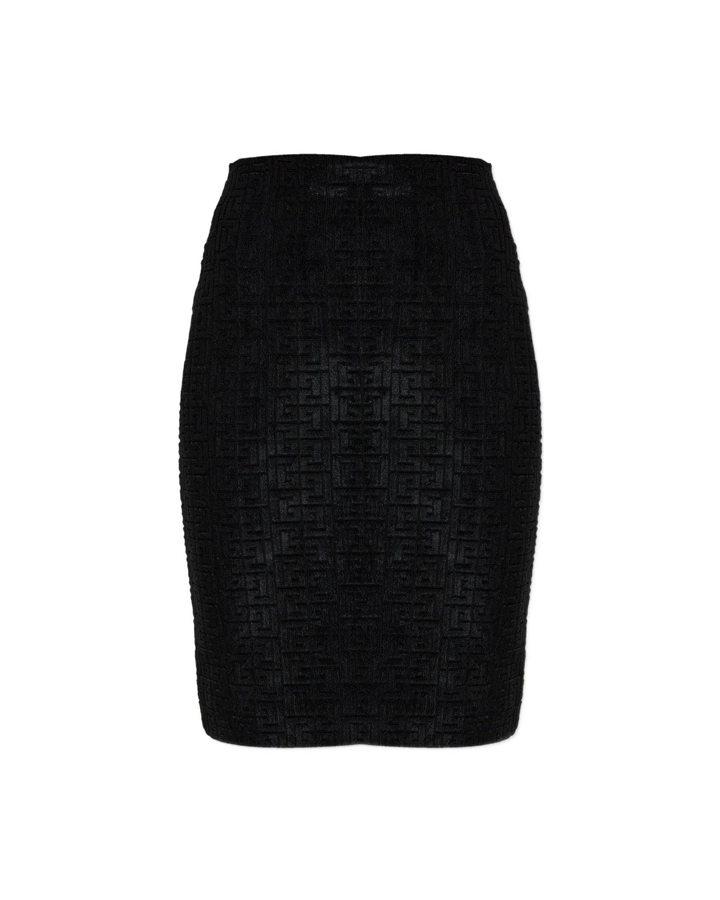 Balmain Black Skirt Glam Steals