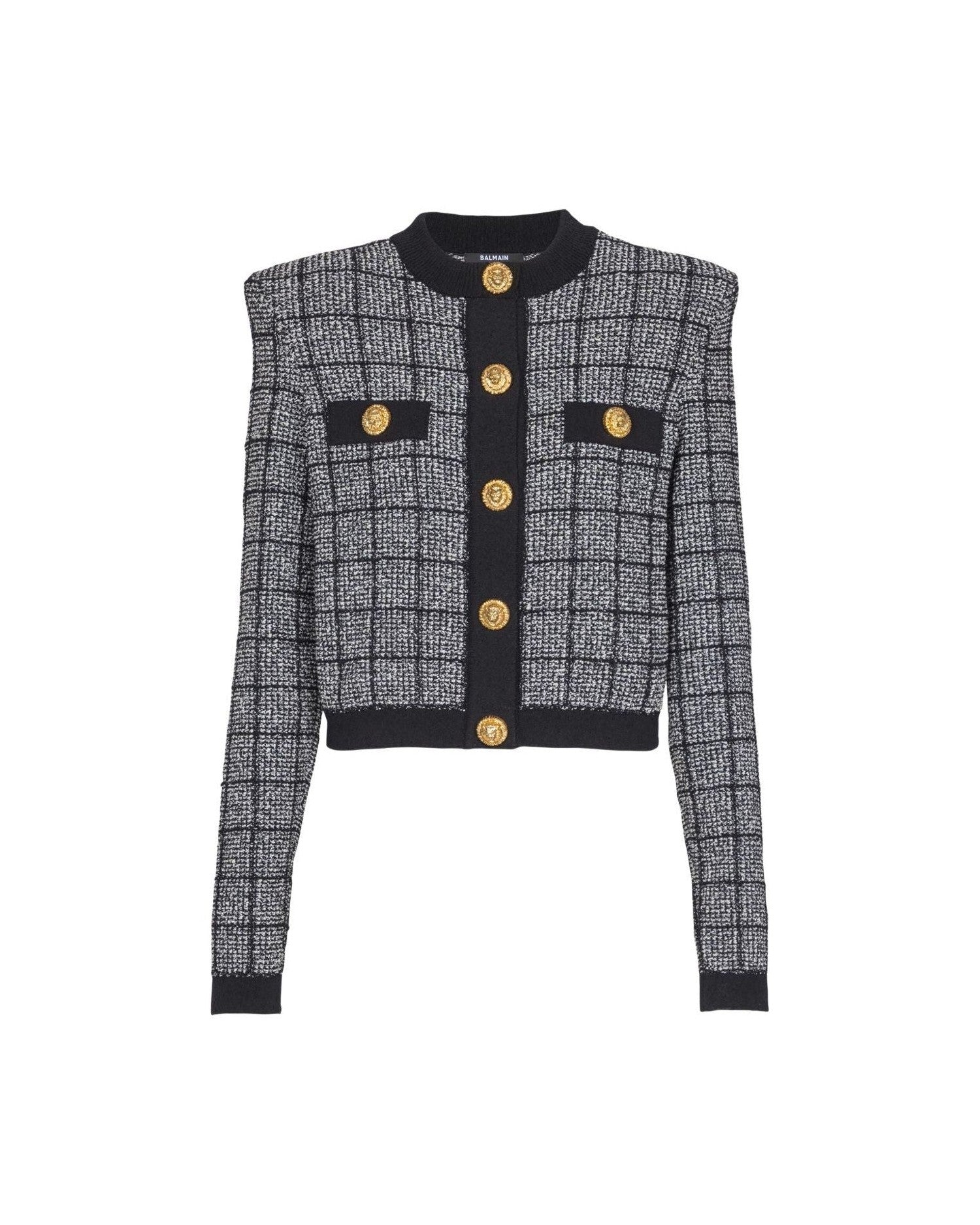 Balmain Black Sweater Glam Steals