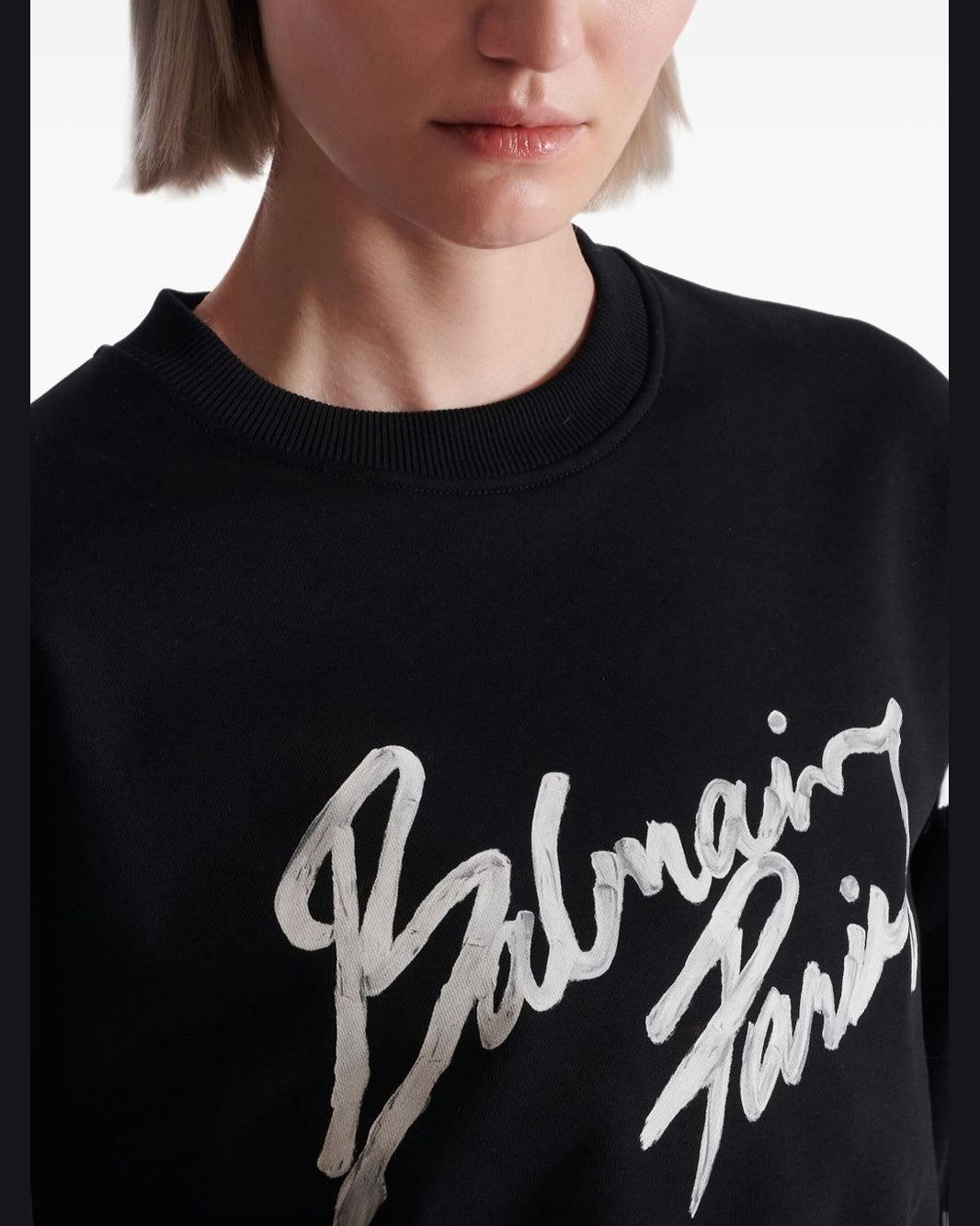 Balmain Black Sweater Sweaters
