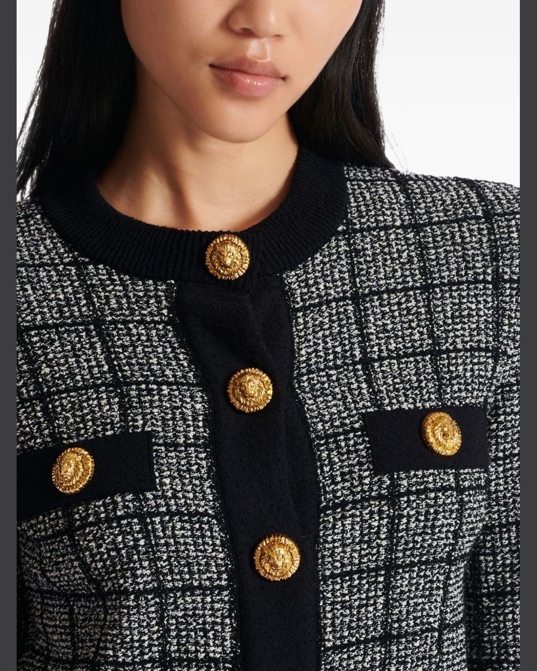 Balmain Black Sweater Glam Steals