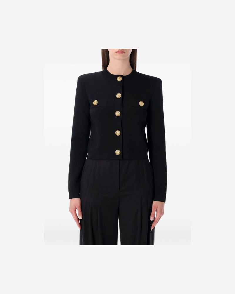 Balmain Black Sweater Glam Steals