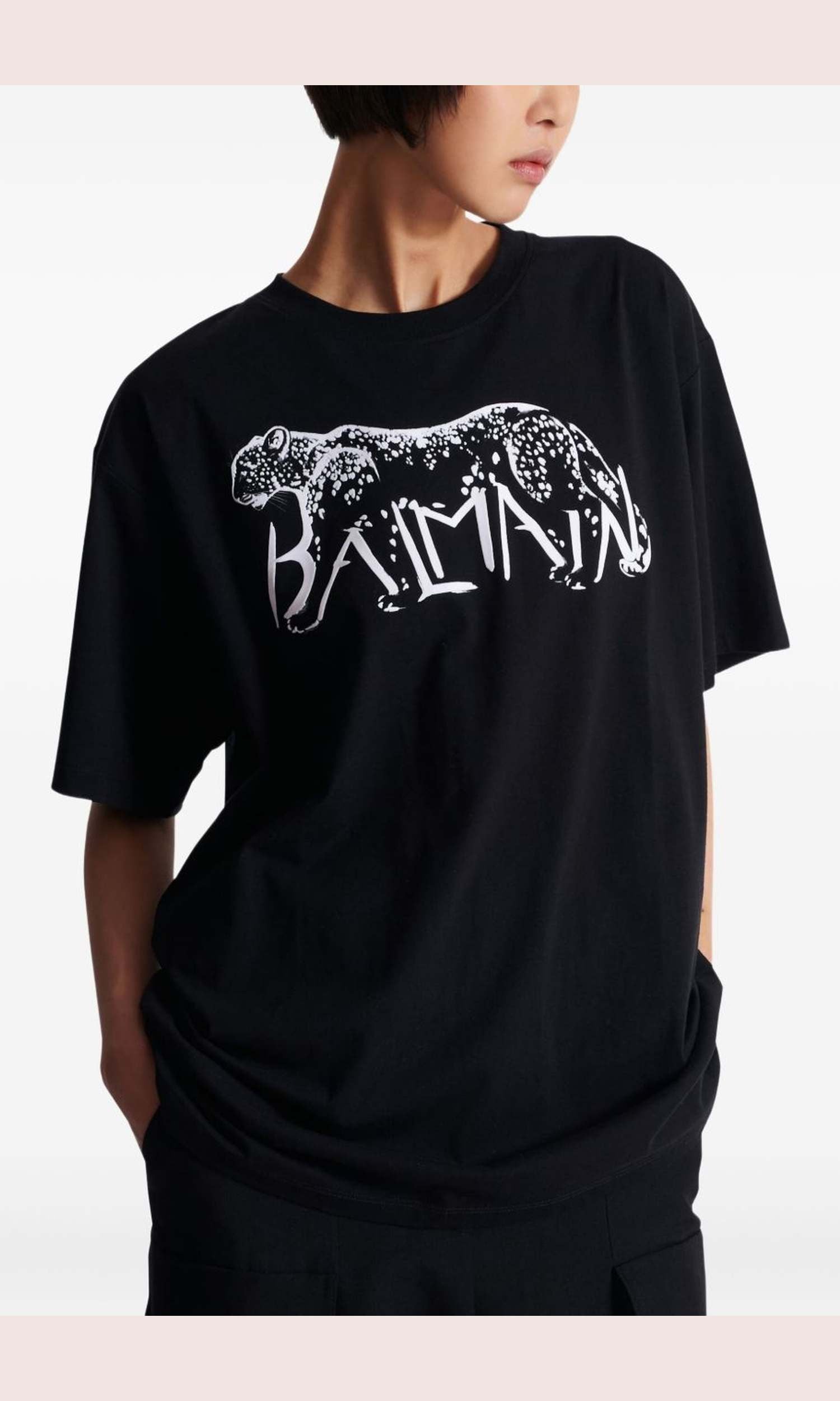 Balmain Black T-shirt and Polo Glam Steals