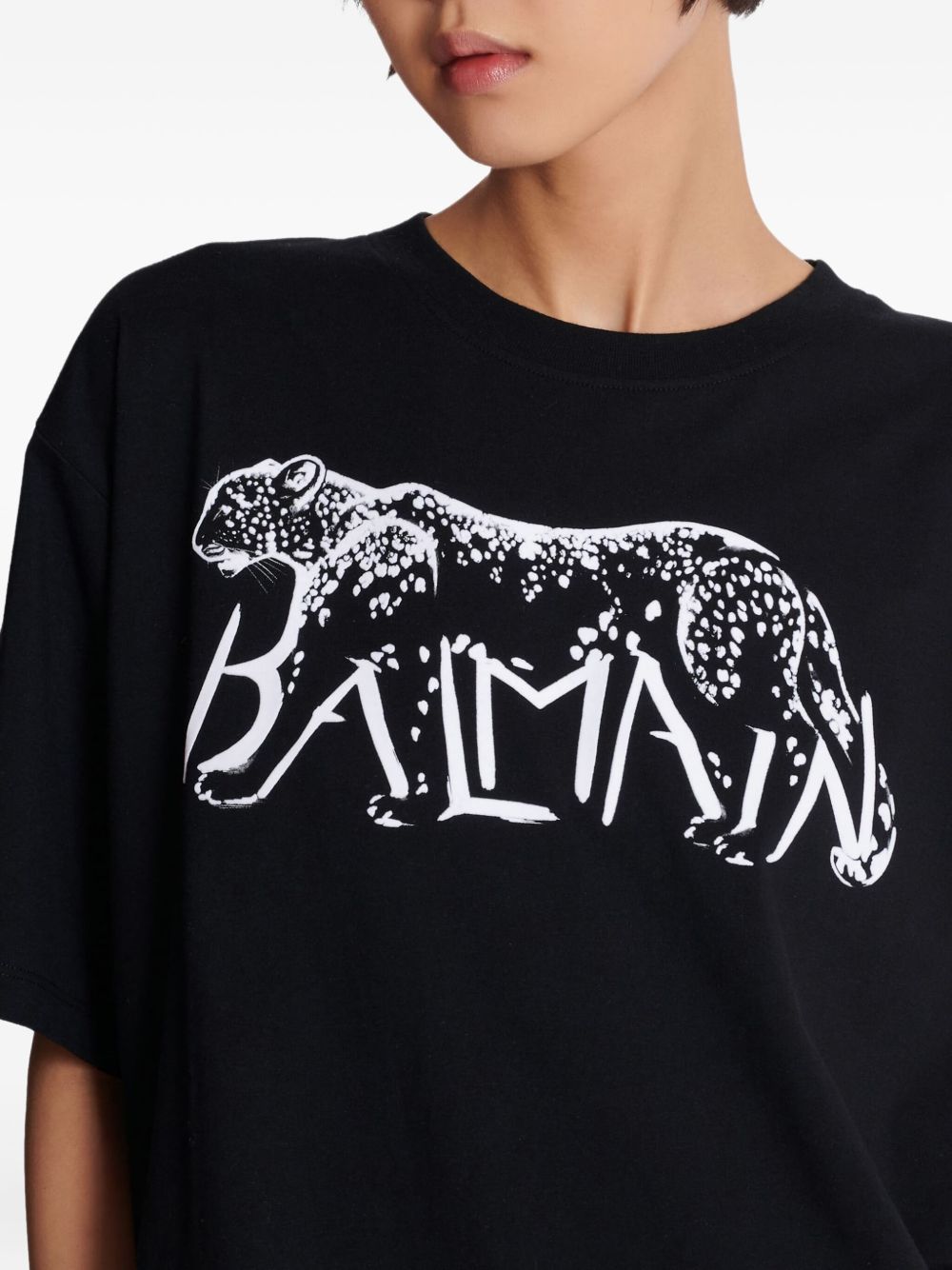 Balmain Black T-shirt and Polo Glam Steals