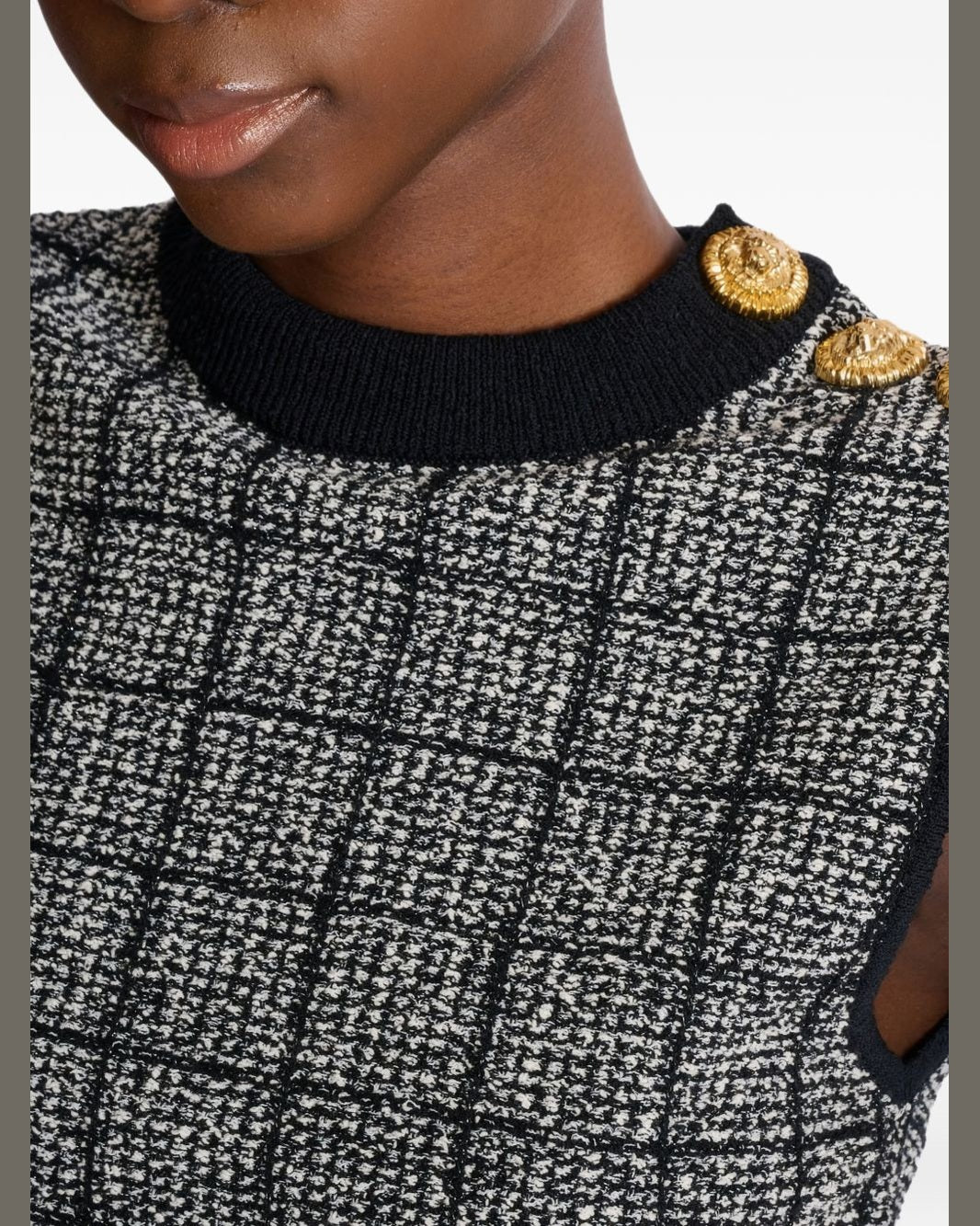 Balmain Black Top Glam Steals