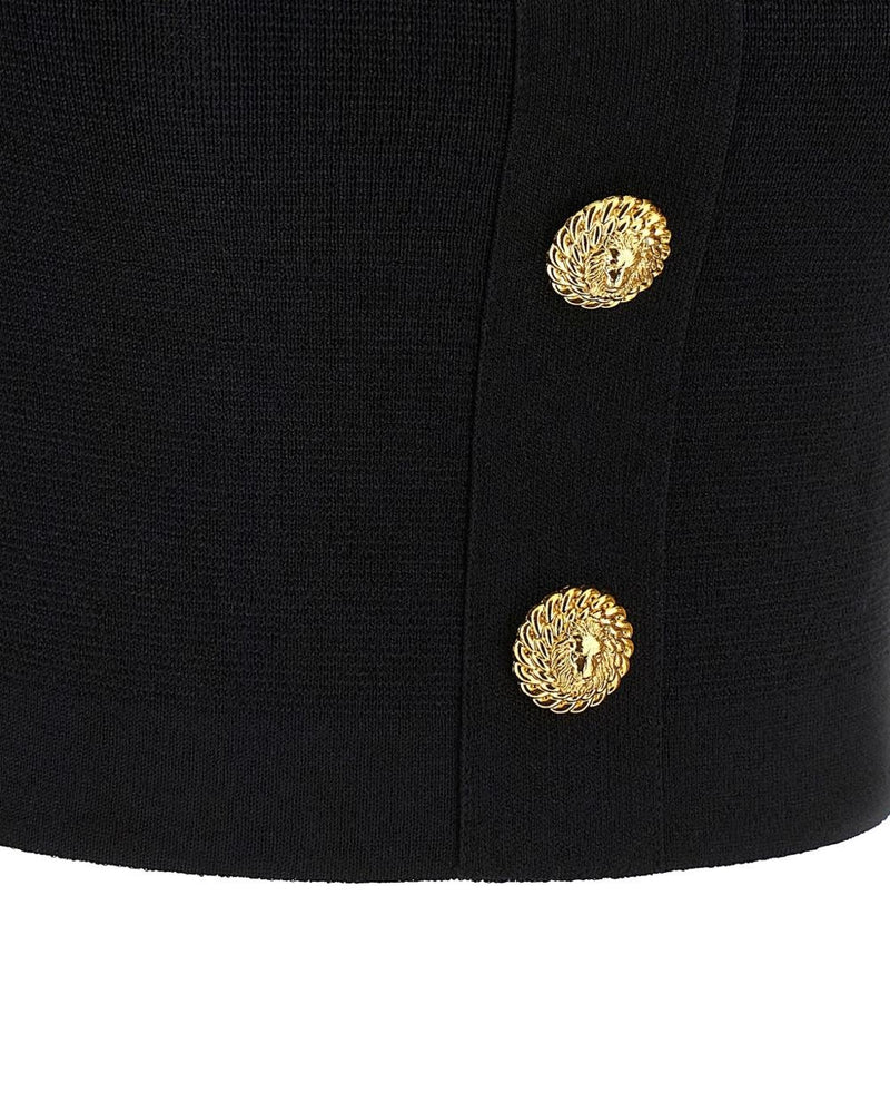 Balmain Black Top Glam Steals