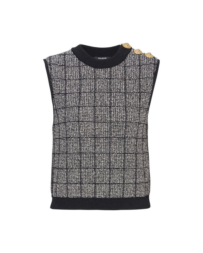 Balmain Black Top Glam Steals