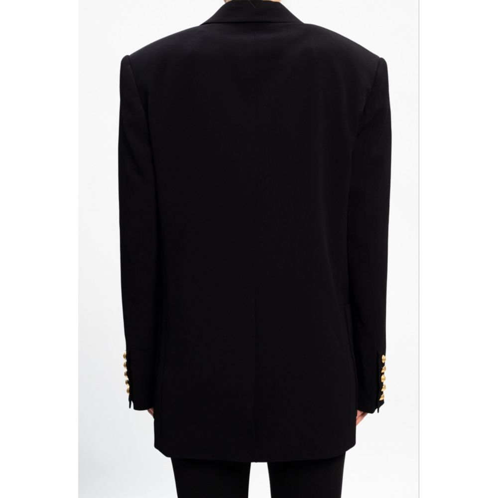 Balmain Black Viscose Suits & Blazer Glam Steals