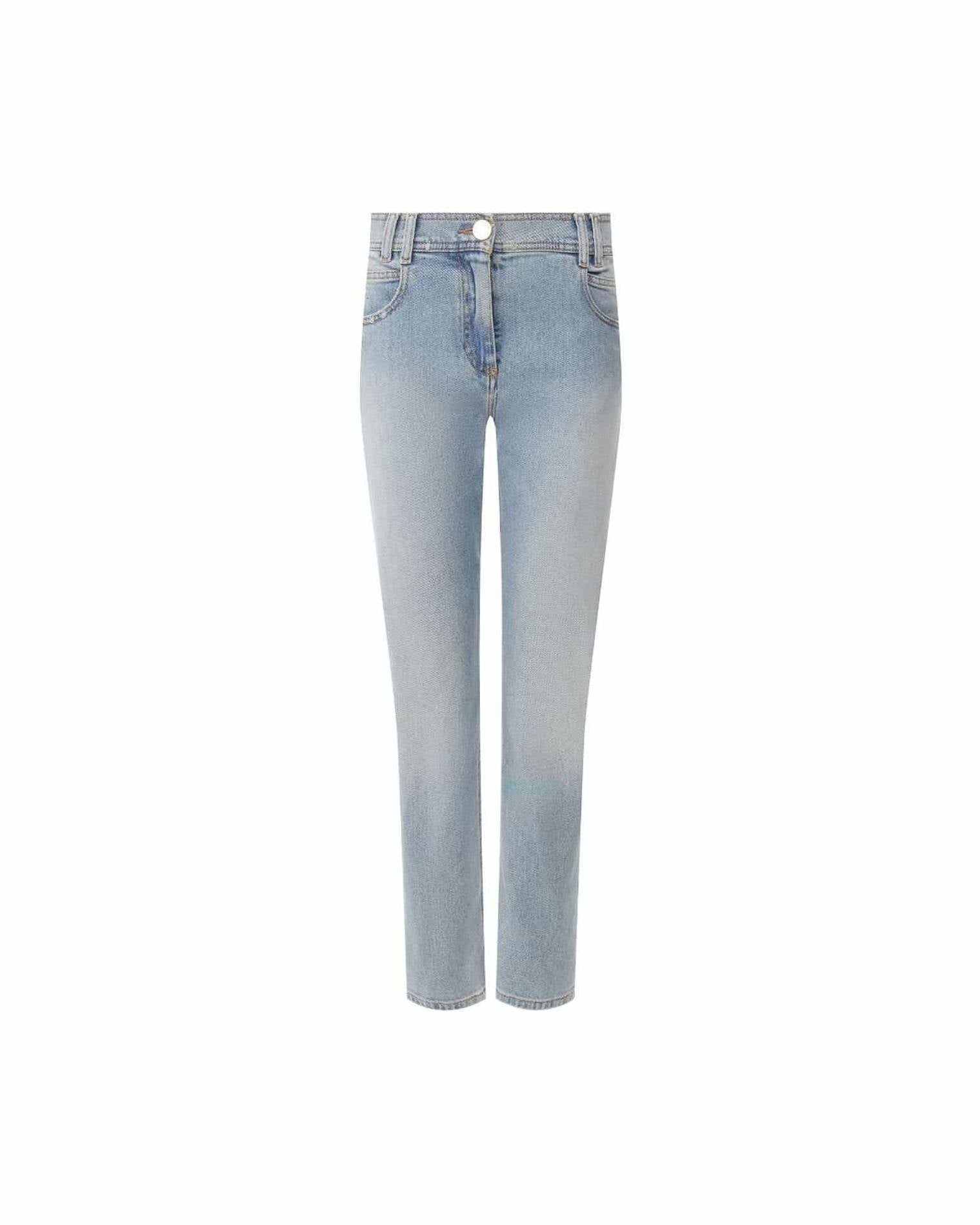 Balmain Blue Cotton Jeans & Pant Glam Steals