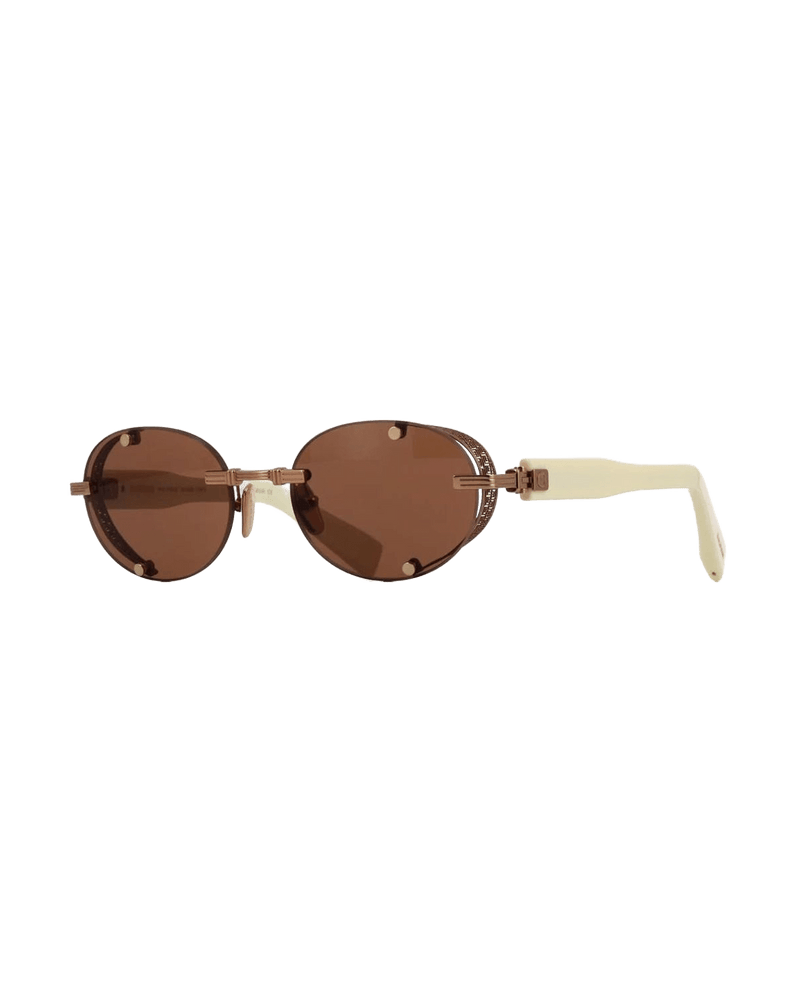 Balmain Brown Acetate Sunglasses Glam Steals