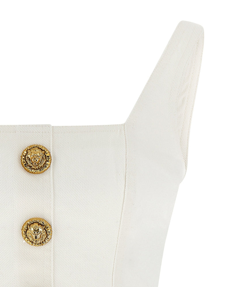 Balmain Button Top Glam Steals