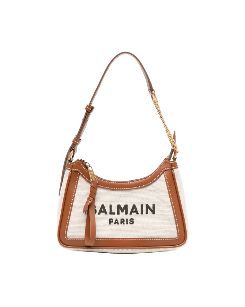 Balmain Canvas B Army Shoulder Bag Glam Steals