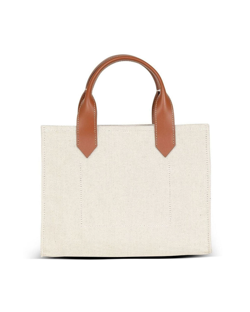 Balmain Canvas B Army Small Tote Glam Steals