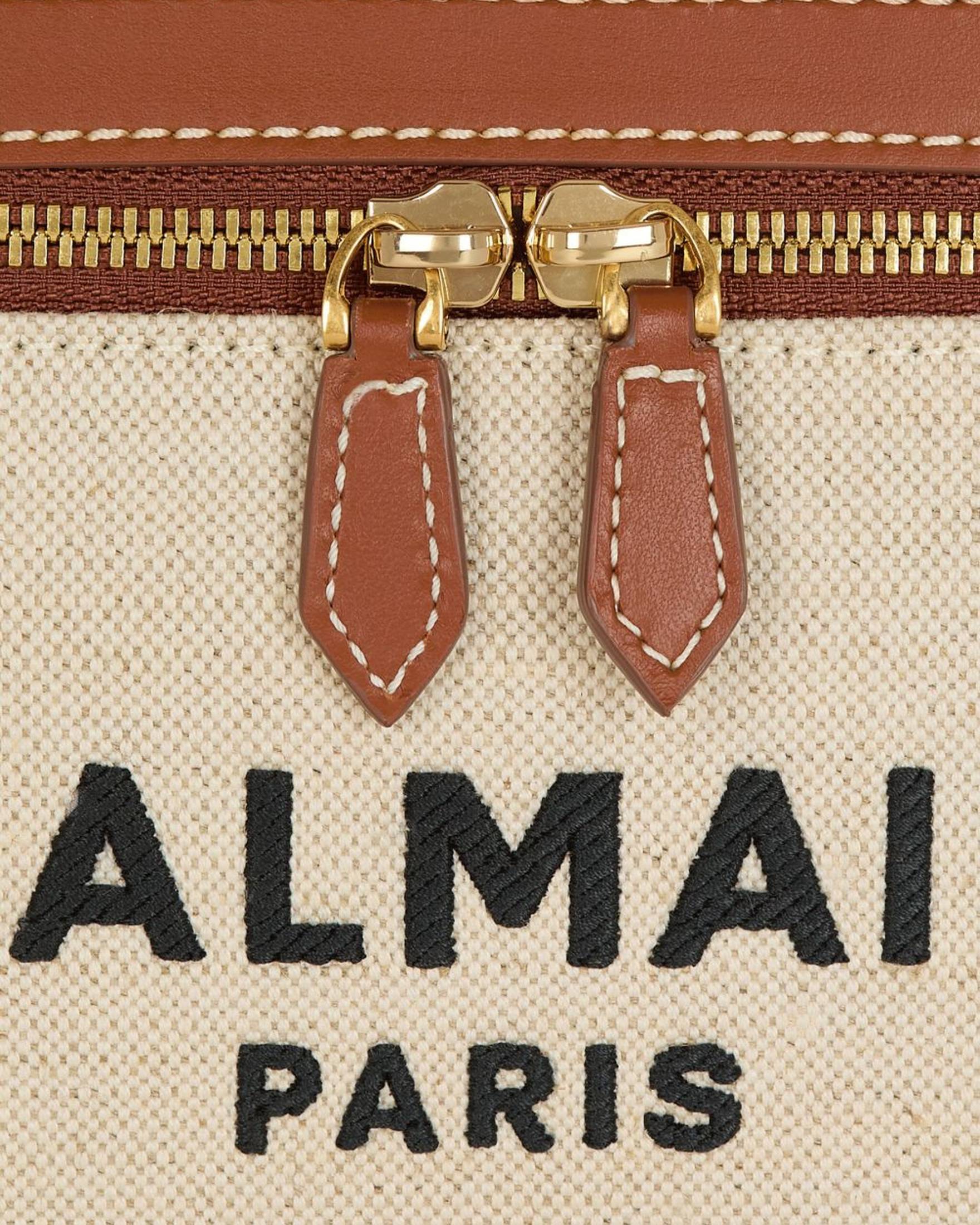 Balmain Canvas B Army Vanity Case Glam Steals