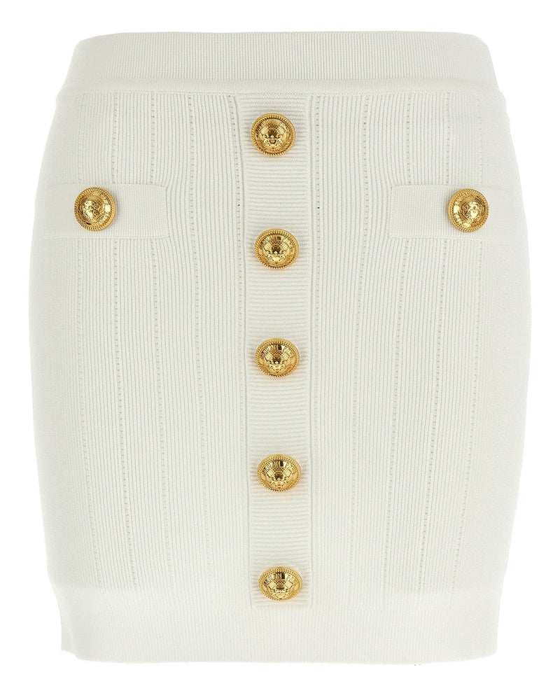 Balmain Chiocciola Skirt Glam Steals