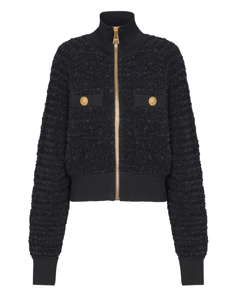 Balmain Coats Black Glam Steals