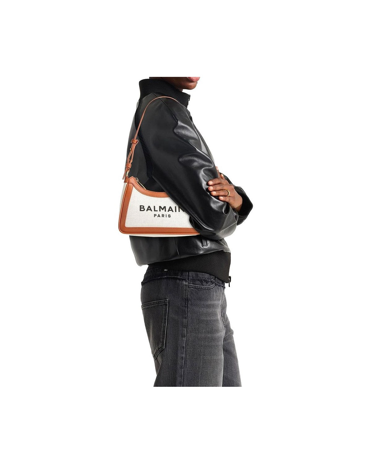 Balmain Cotton Shoulder Bag 