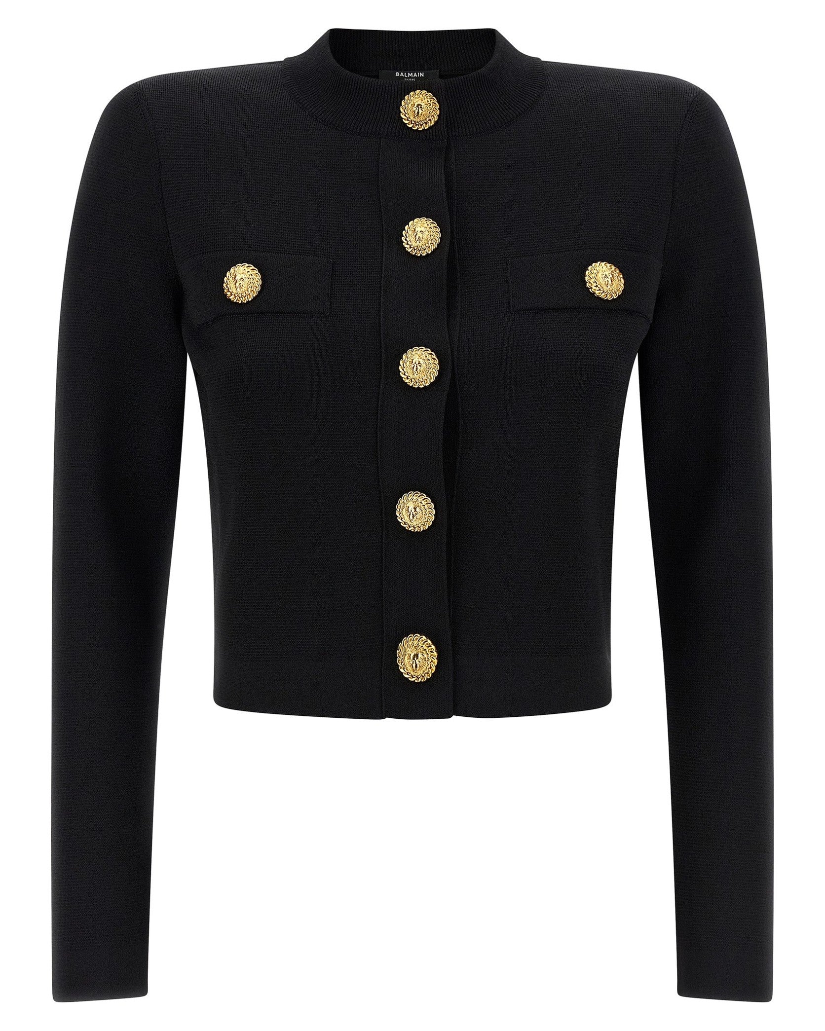 Balmain Cropped Cardigan Glam Steals