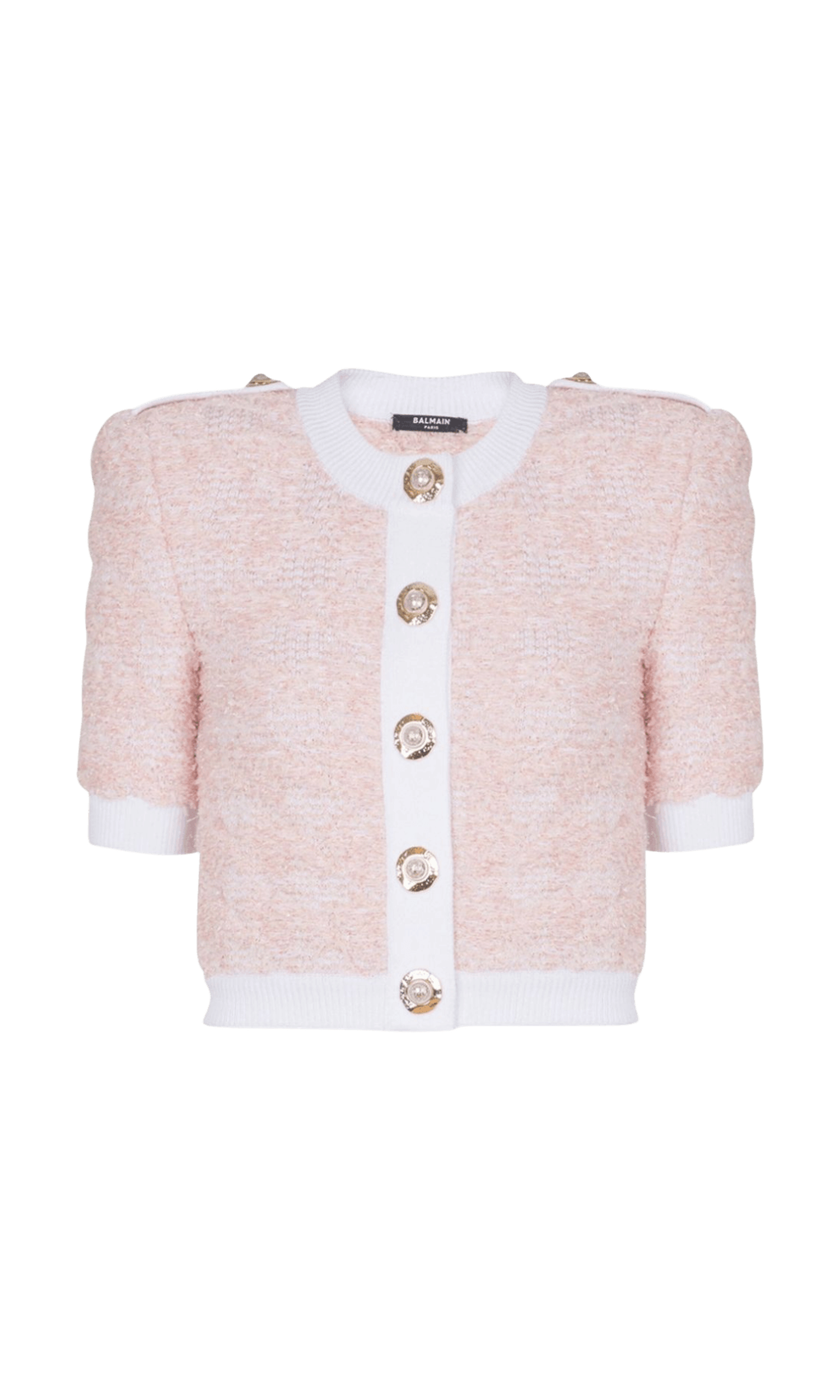 Balmain Cropped Cardigan Glam Steals