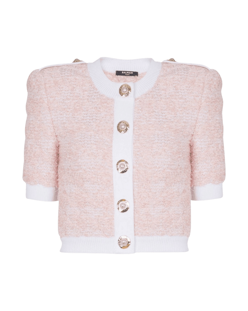 Balmain Cropped Cardigan Glam Steals