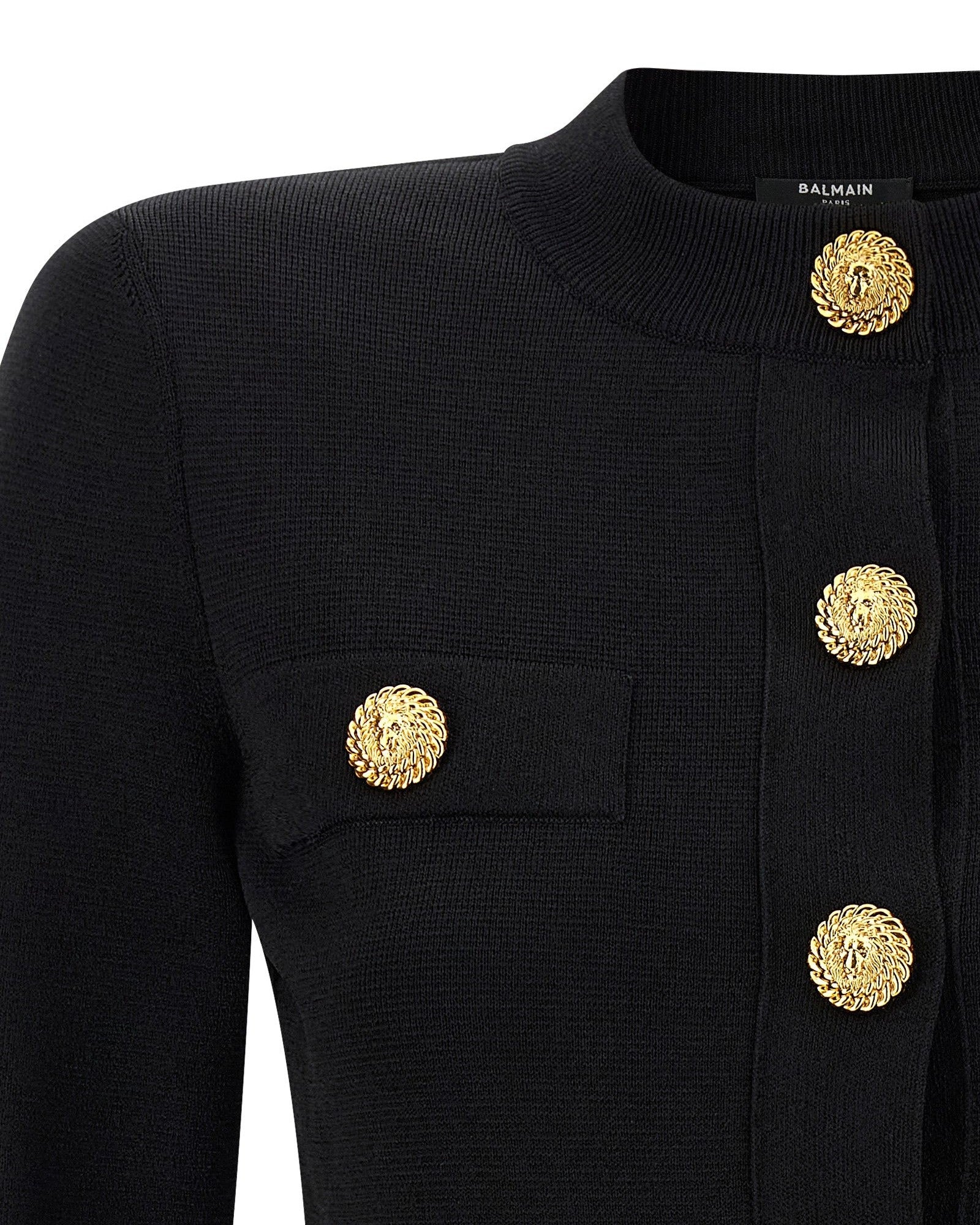 Balmain Cropped Cardigan Glam Steals