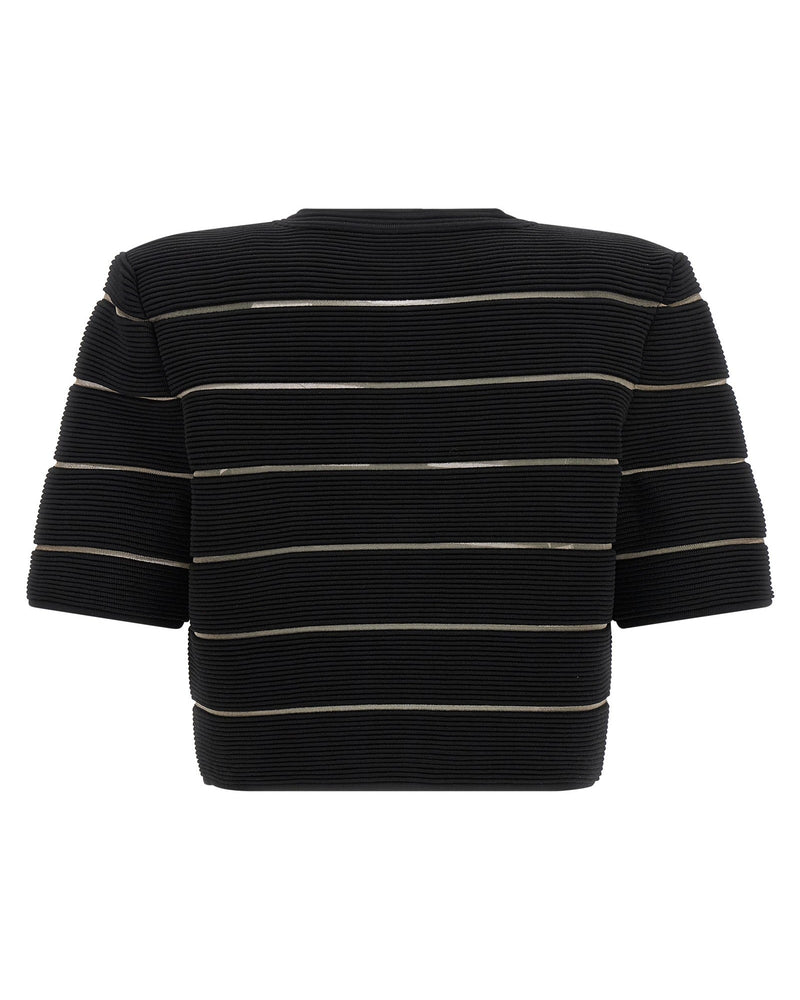 Balmain Cropped Cardigan Glam Steals