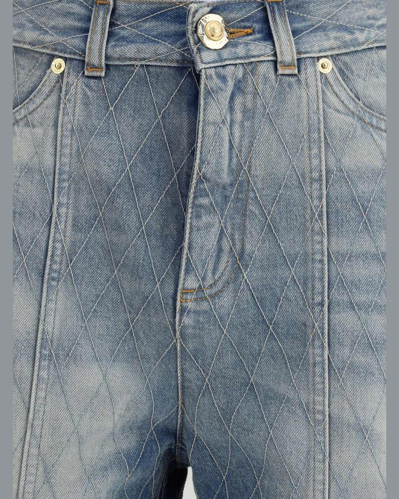 Balmain Denim Shorts Glam Steals