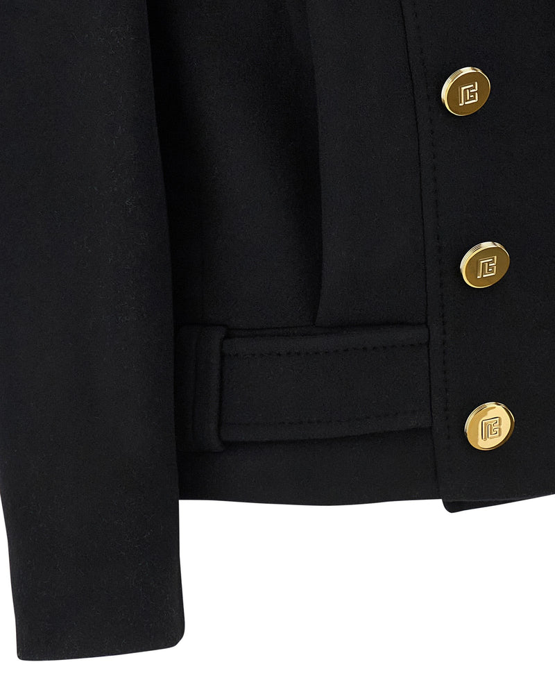 Balmain Double Breasted Coat Glam Steals