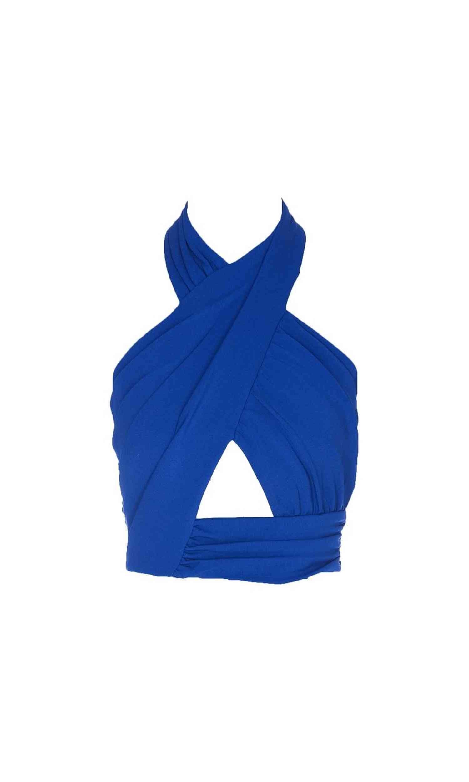 Balmain Draped Top Glam Steals