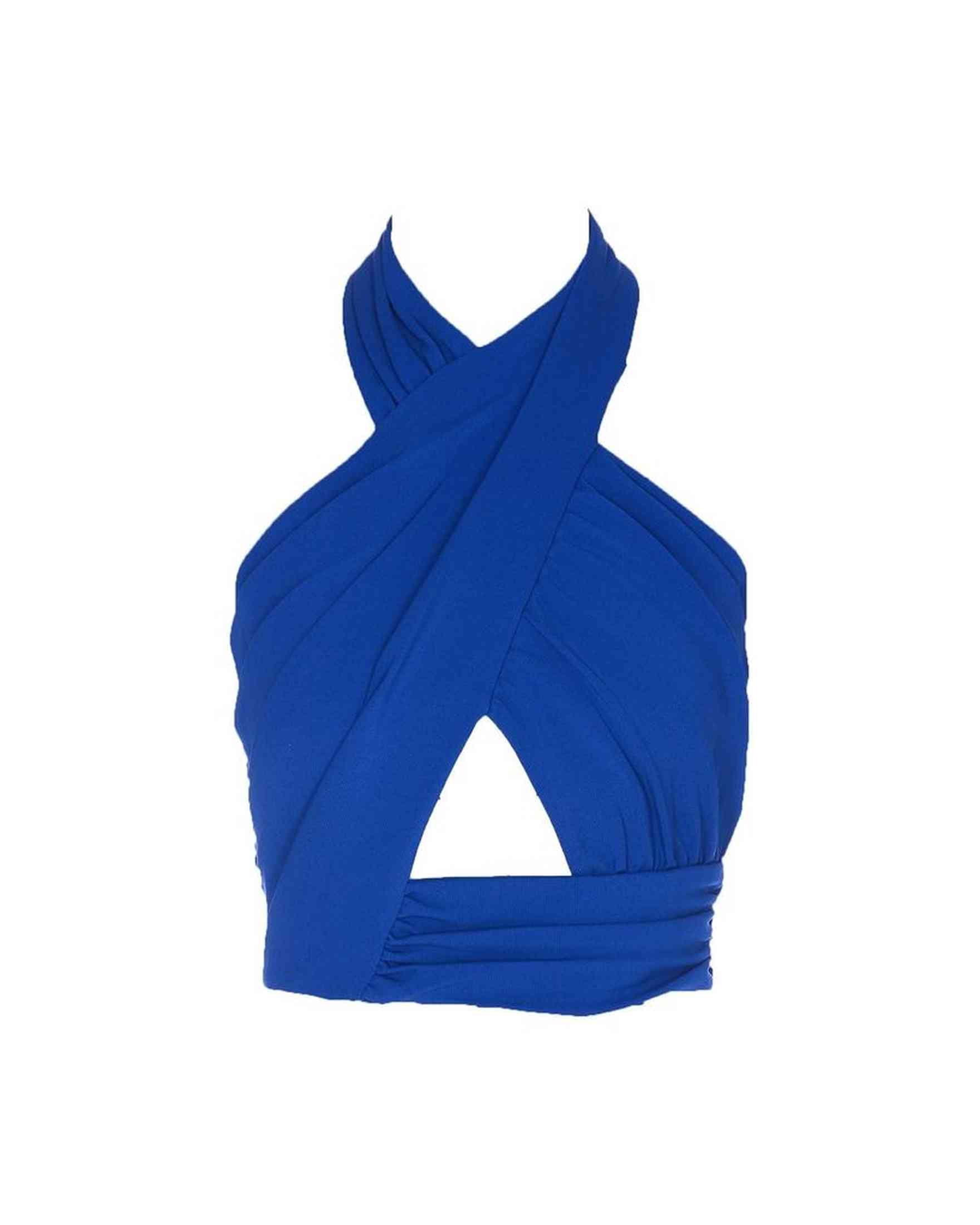 Balmain Draped Top Glam Steals