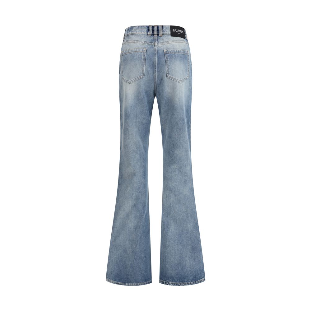 Balmain Flare Jeans Glam Steals