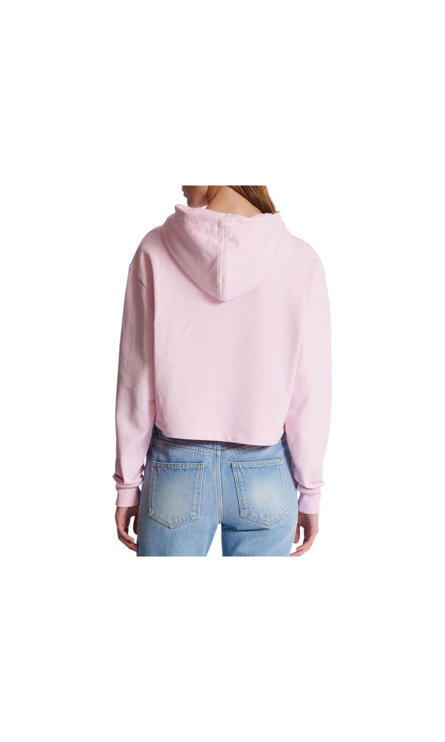 Balmain Flocked Paris Sweat-Shirt Glam Steals