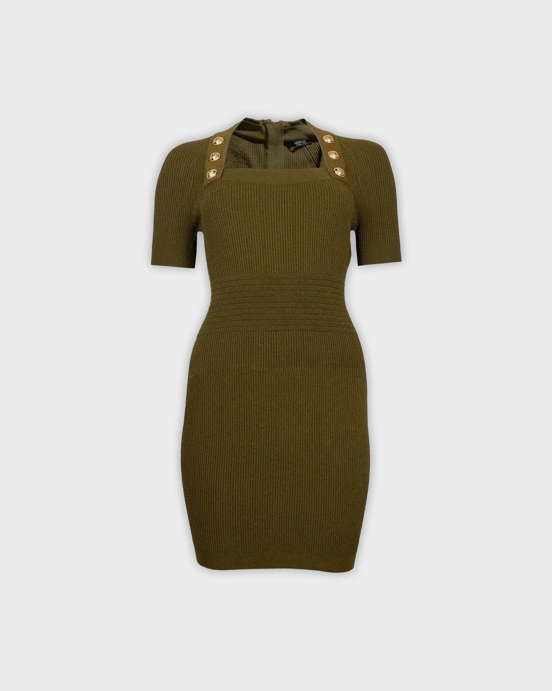 Balmain Green Viscose Top & T-Shirt Glam Steals