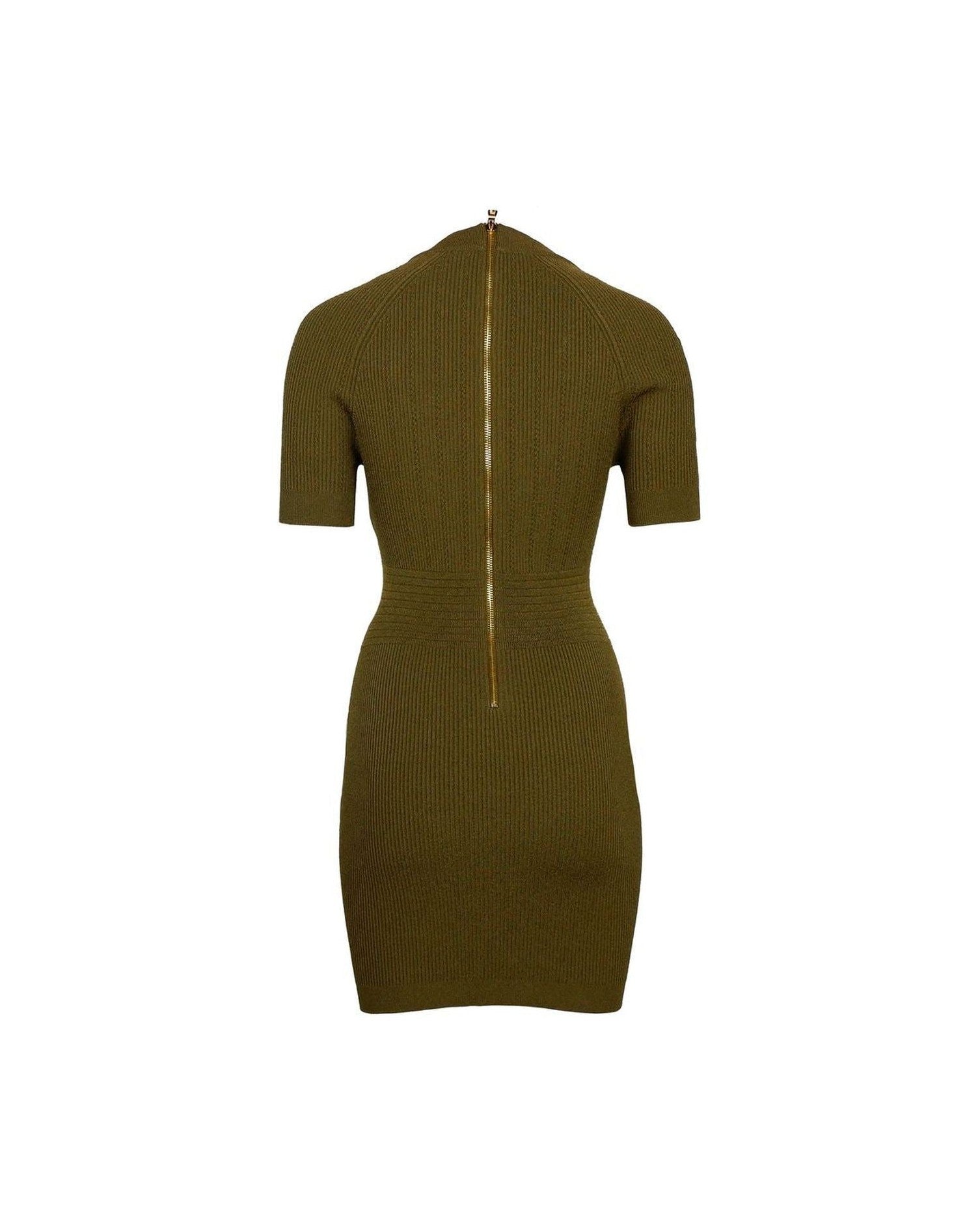 Balmain Green Viscose Top & T-Shirt Glam Steals