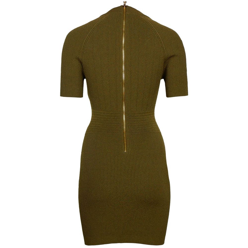 Balmain Green Viscose Top & T-Shirt Glam Steals