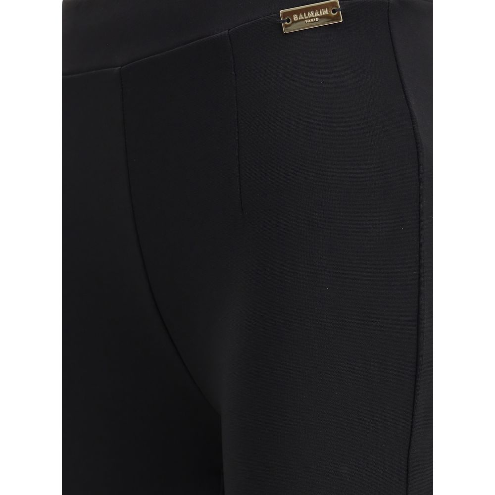 Balmain Jersey Stirrup Leggings Glam Steals
