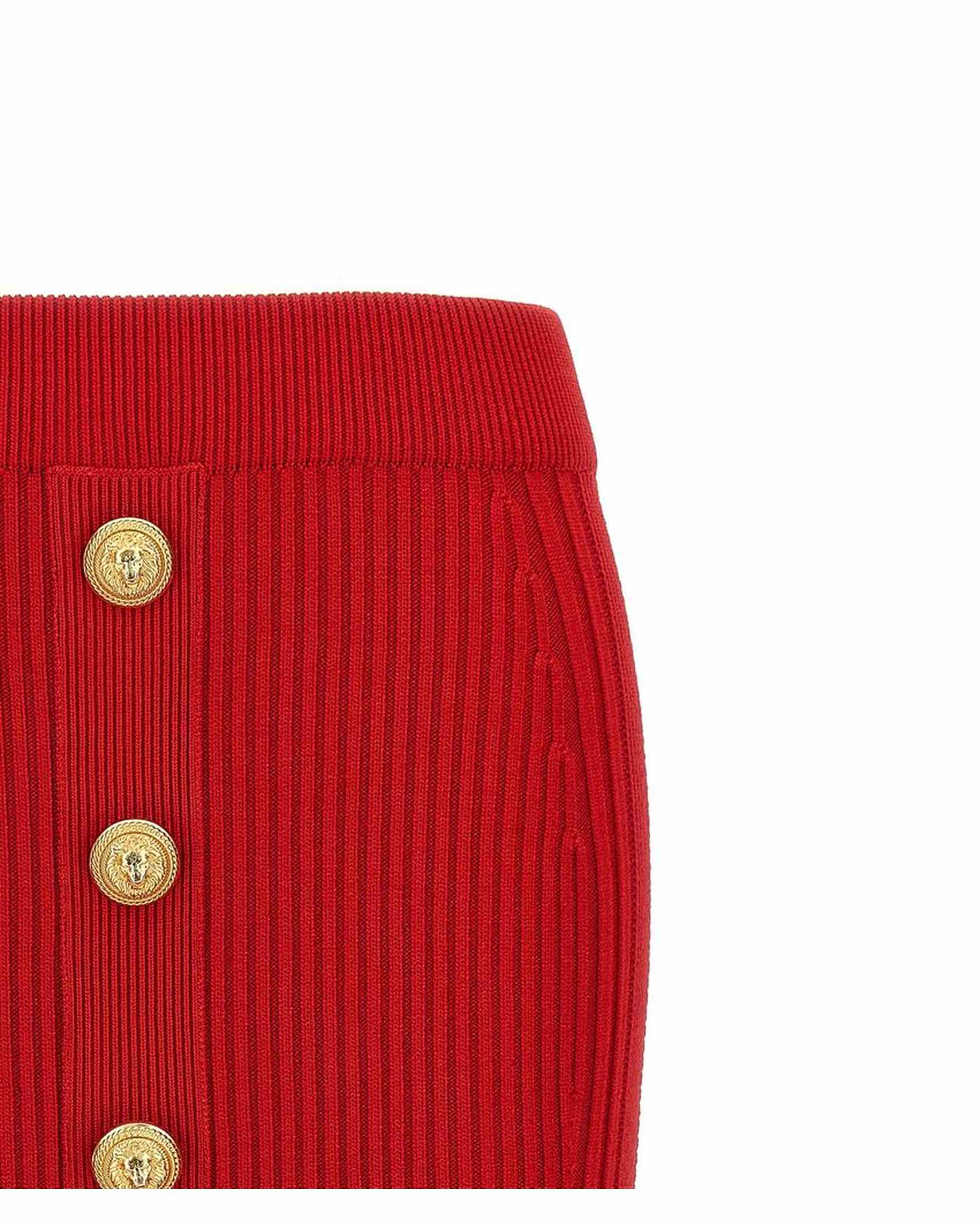 Balmain Knee Length Mini Skirt Glam Steals