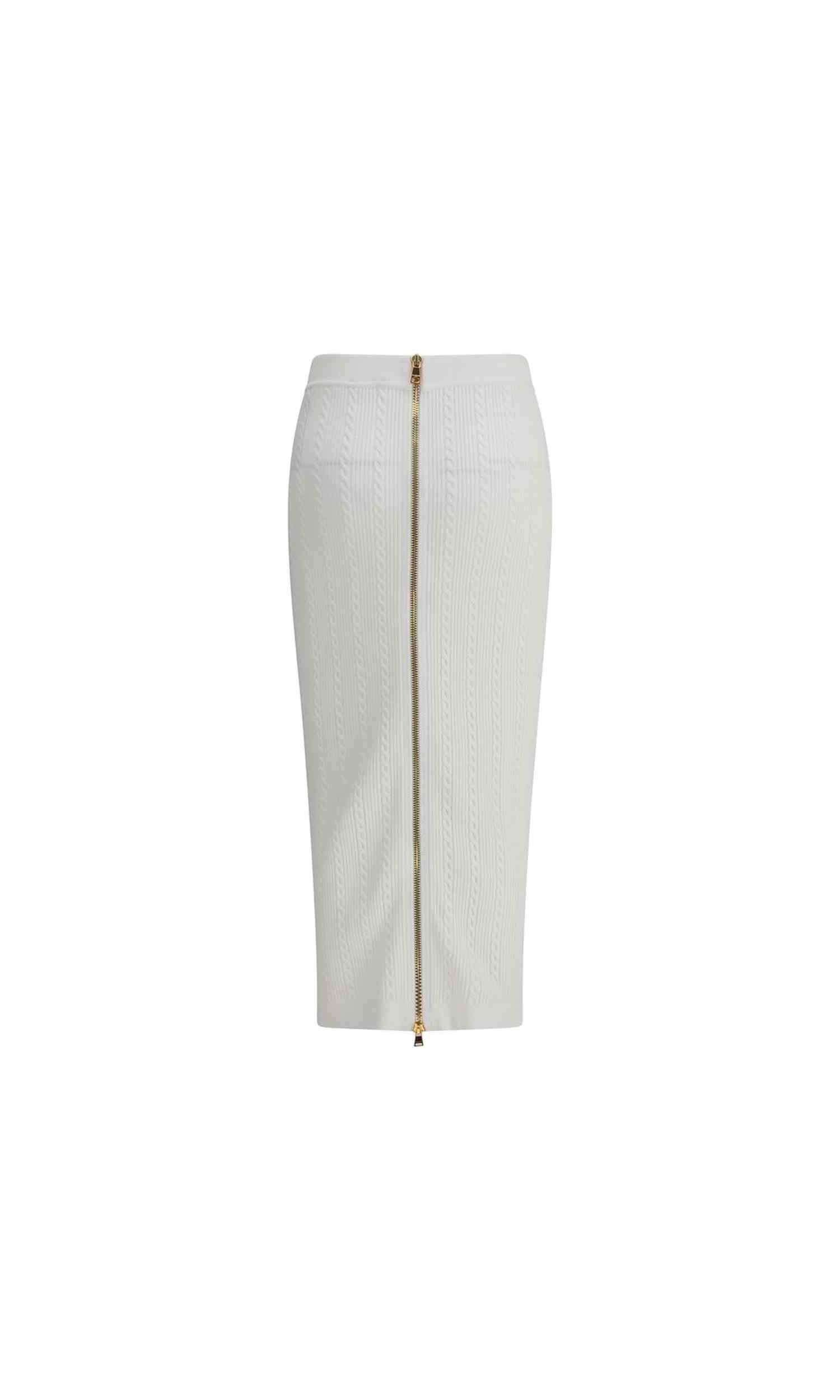 Balmain Knit Midi Skirt Glam Steals