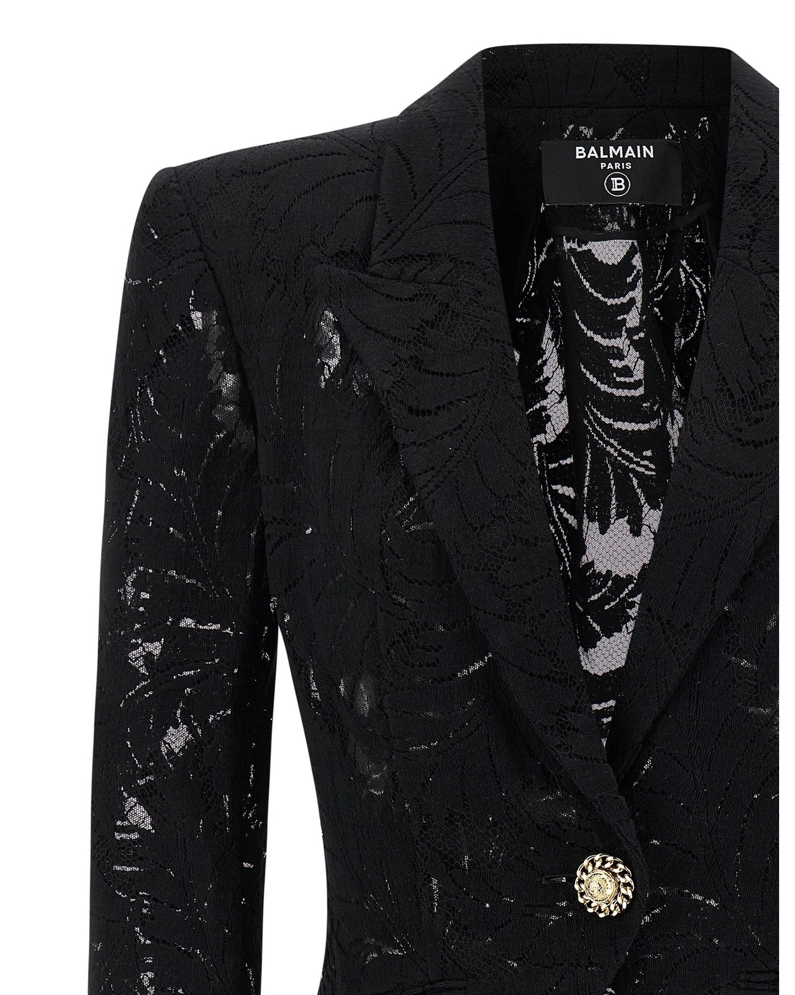 Balmain Lace Blazer Glam Steals
