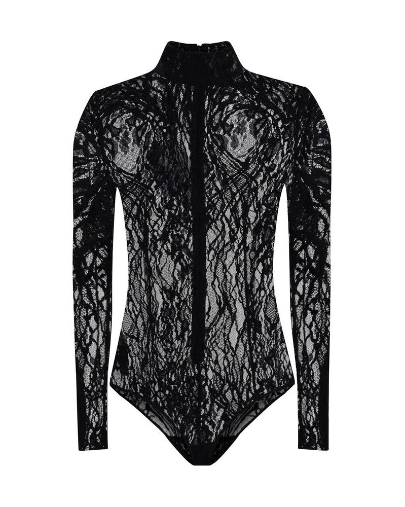 Balmain Lace Bodysuit Glam Steals