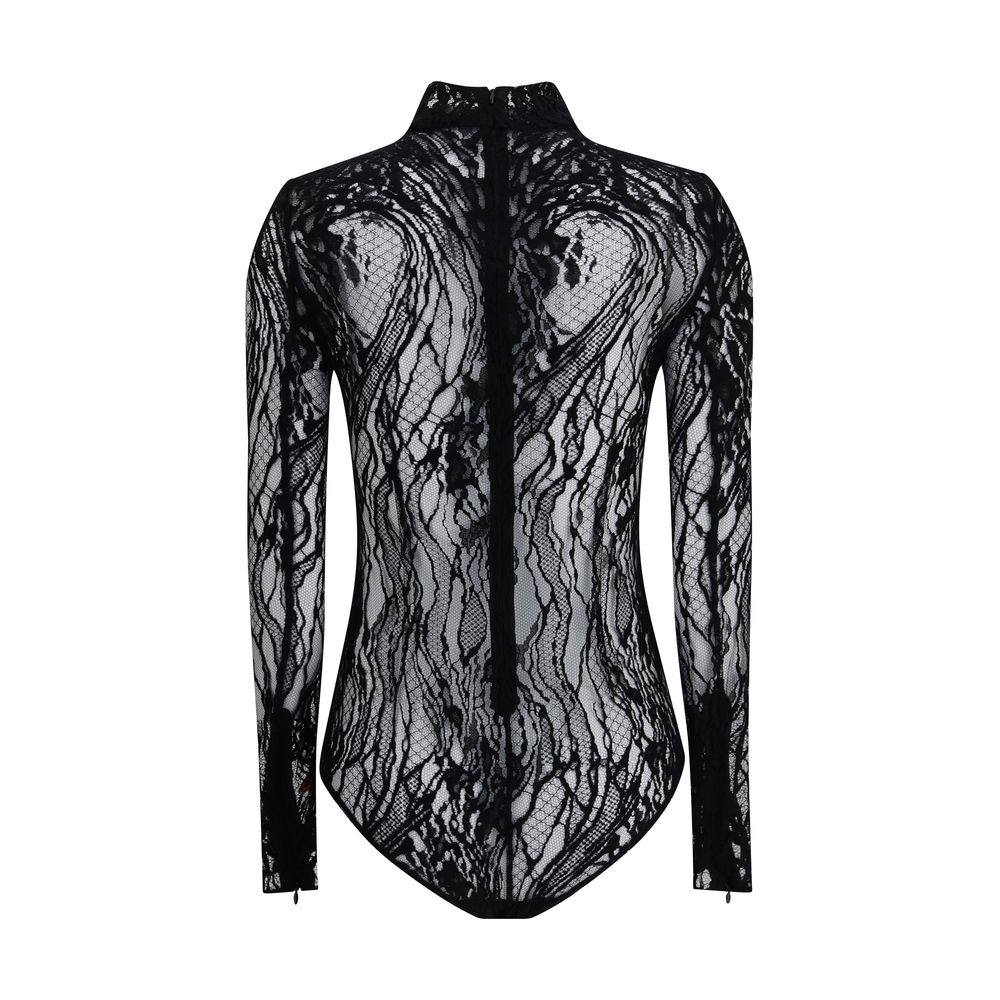 Balmain Lace Bodysuit Glam Steals
