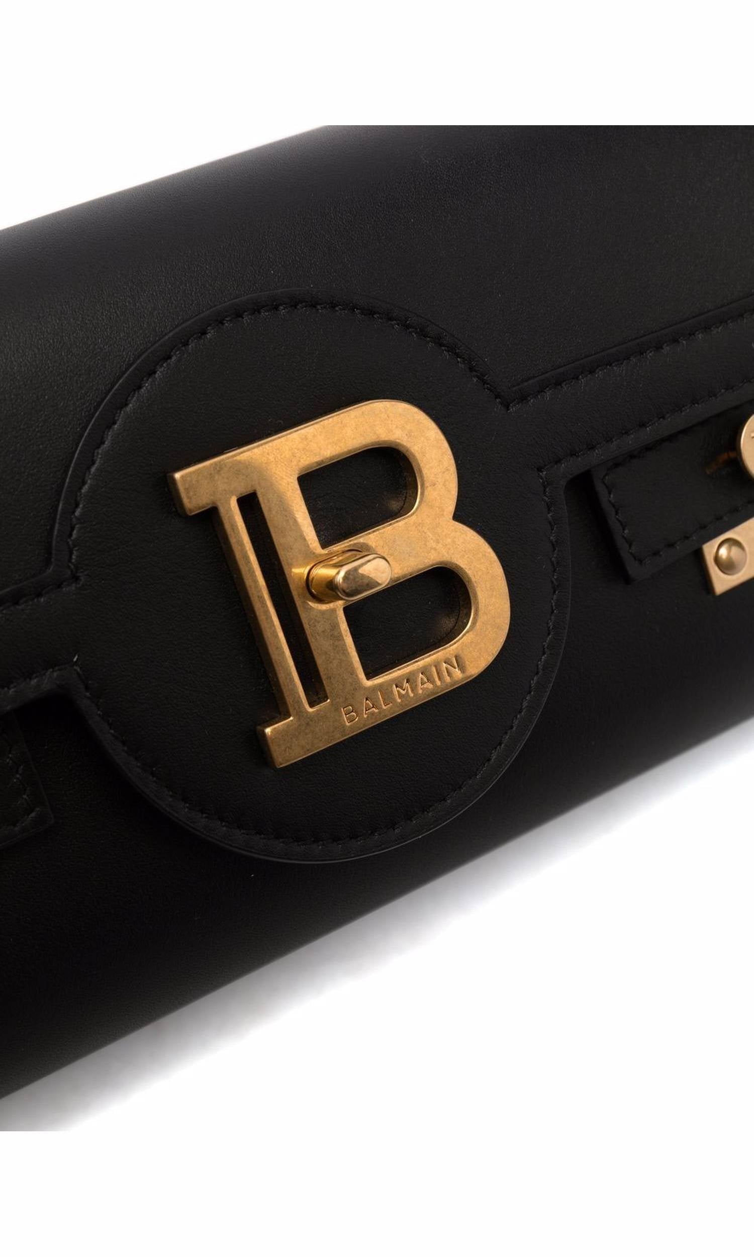 Balmain Leather B Buzz 23 Shoulder Bag Glam Steals